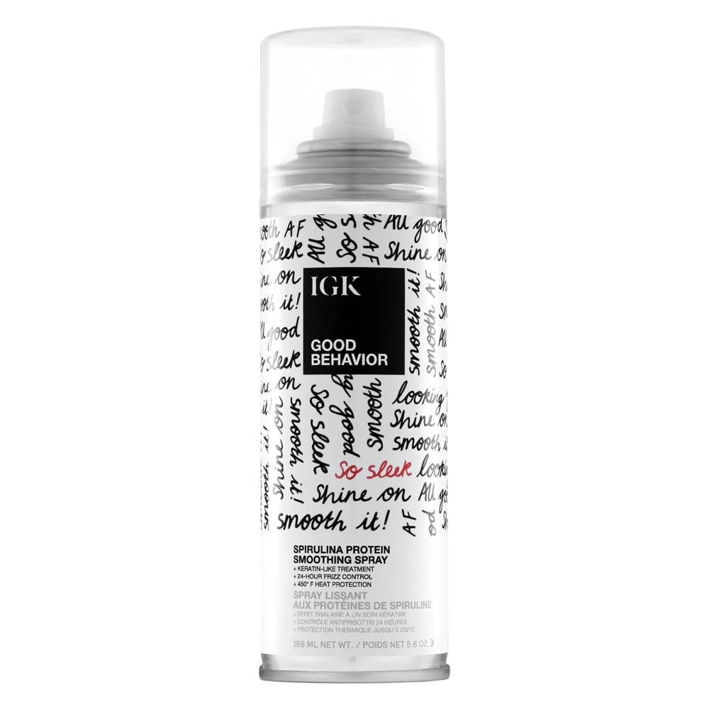 IGK Good Behavior Spirulina Protein Anti-Frizz Smoothing Spray